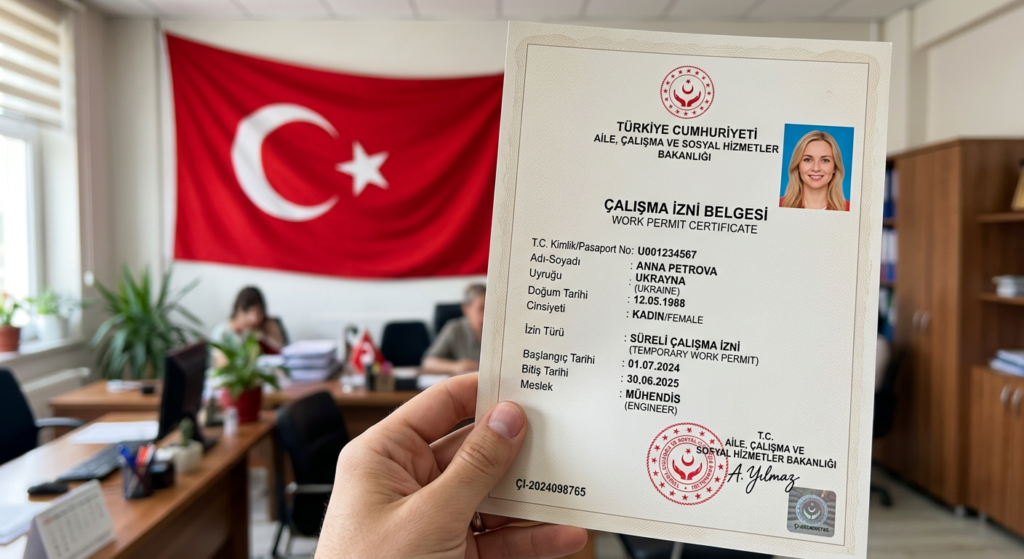 yabancılara çalışma izni
